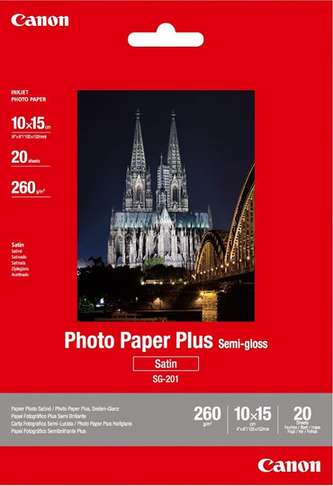 Canon SG-201 4R Semi Glossy Photo Paper (20 sheets)