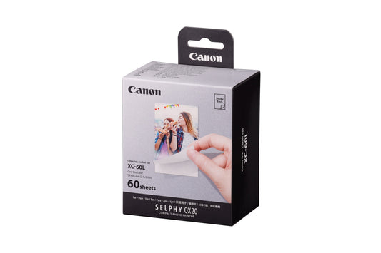 XC-60L SELPHY QX20 Card Size Sticker Photo Paper