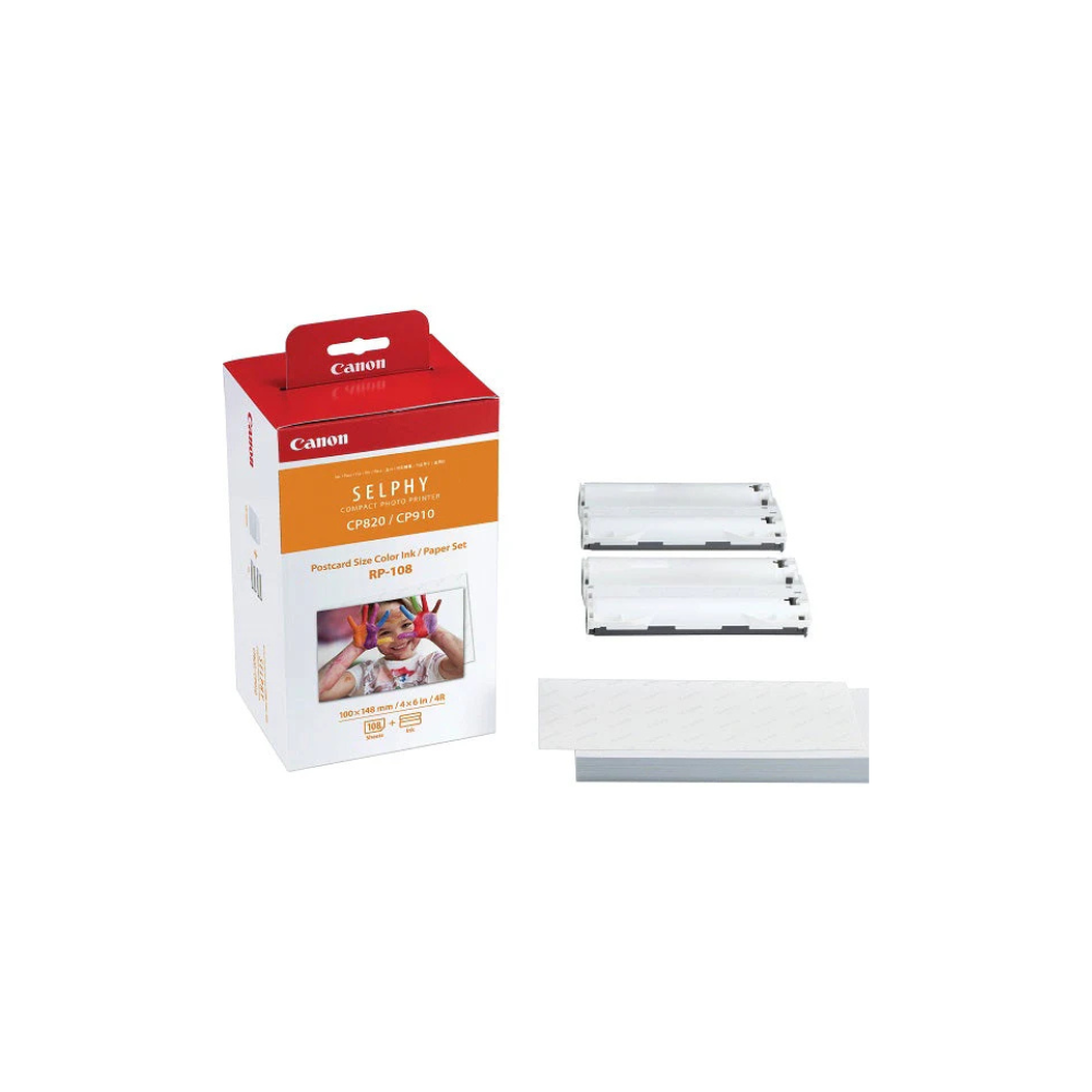 Post Card Size Colour Ink/Paper Set RP-108