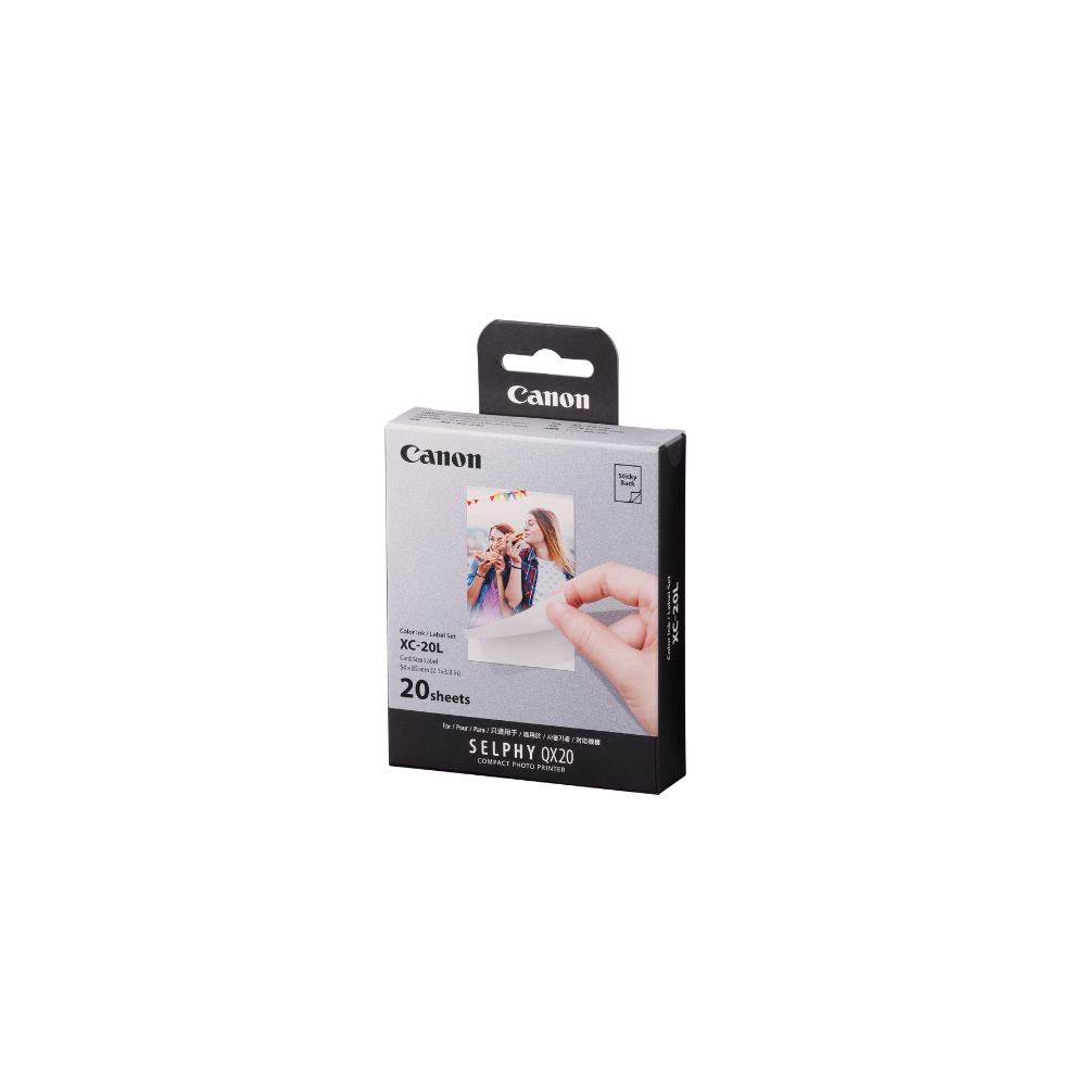 SELPHY Card Size Sticker Photo Paper XC-20L/60L