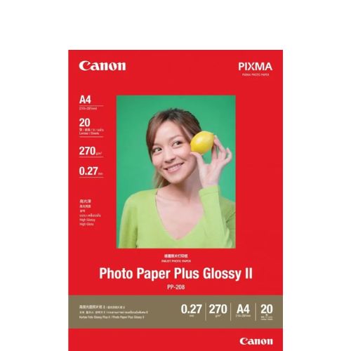 Canon PP-208 A4 (20 shts) Photo Paper Plus Glossy II