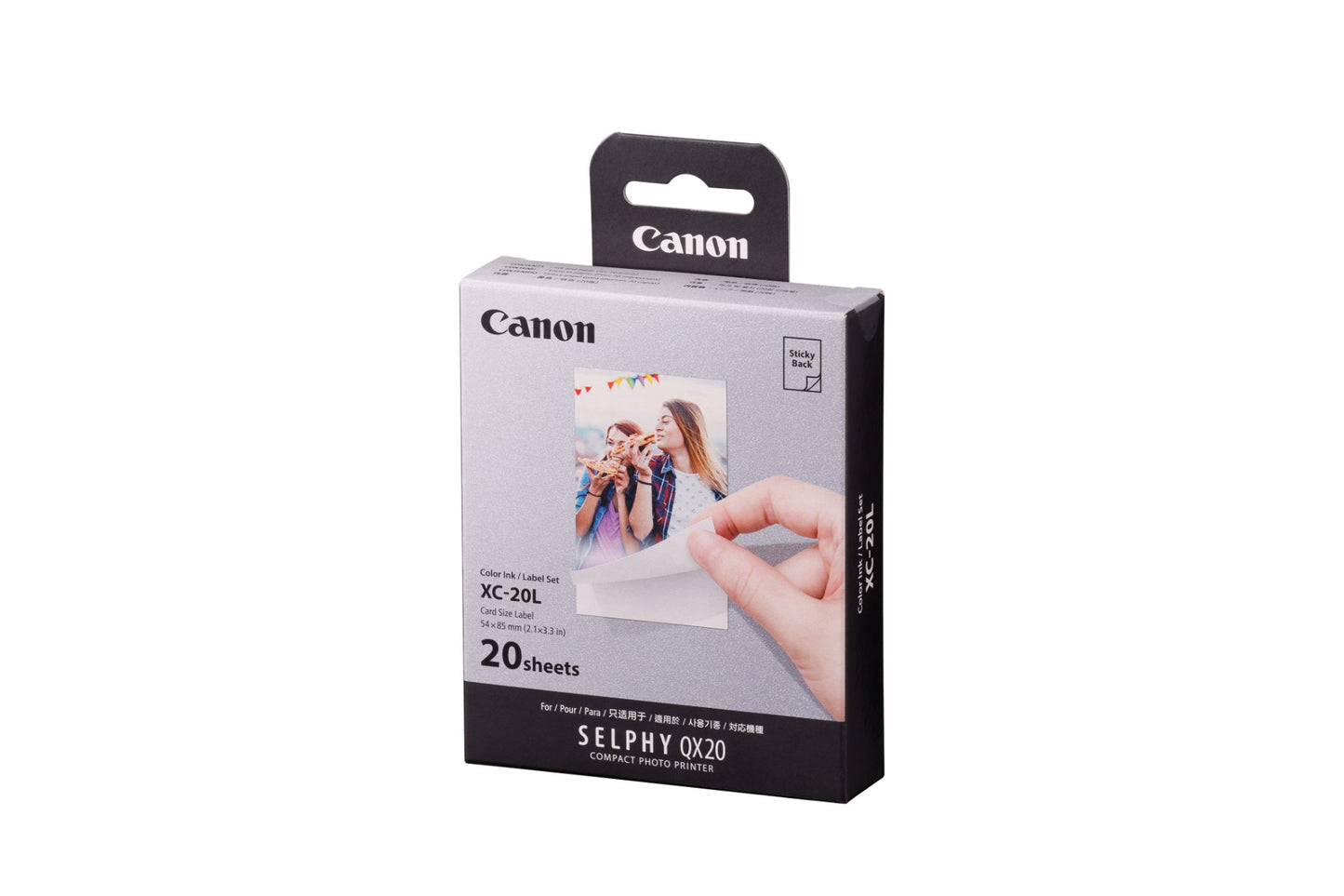 XC-20L SELPHY QX20 Card Size Sticker Photo Paper
