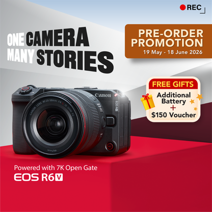 EOS R6 V (Pre-Order)