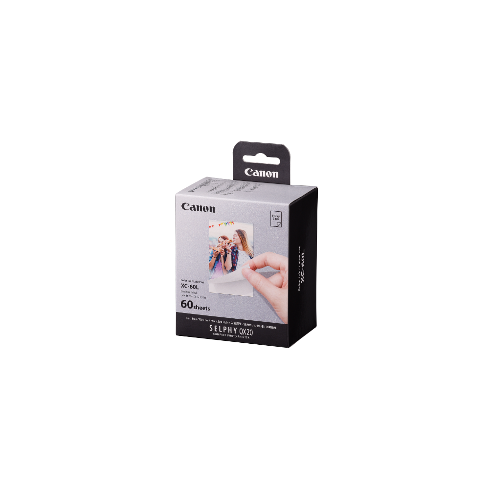 SELPHY Card Size Sticker Photo Paper XC-20L/60L