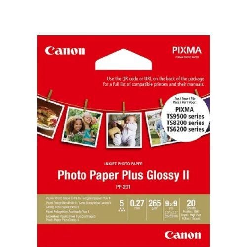Canon PP-201 Square 3.5 x 3.5 (20 Sheets)