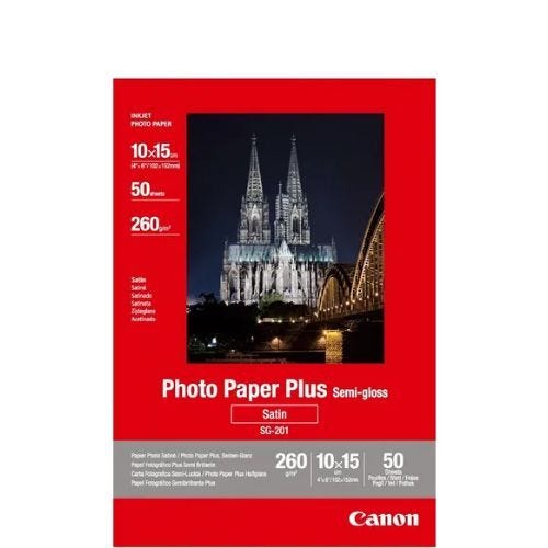 Canon SG-201 4R Semi Glossy Photo Paper (50 sheets)
