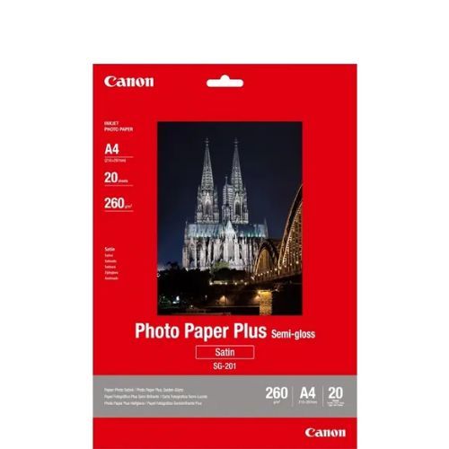 Canon SG-201 A4 Semi Glossy Photo Paper (20 sheets)