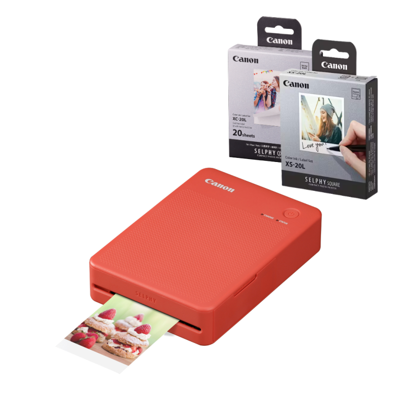 SELPHY QX20 BUNDLE - RED