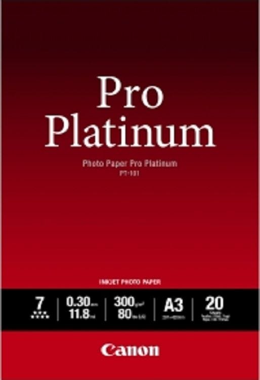 Canon PT-101 A3 Photo Paper Pro Platinum (20 sheets)