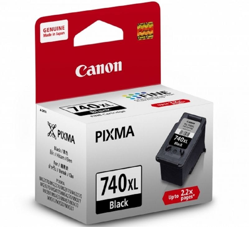 Canon PG-740 BK XL - Black