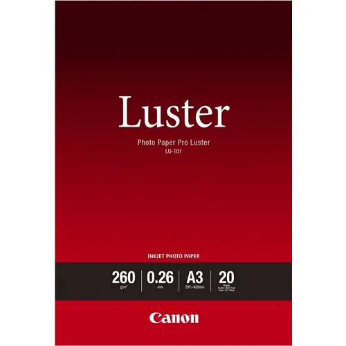 Canon LU-101 A3 Photo Paper Pro Luster (20 sheets)