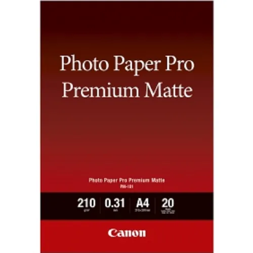 Canon PM-101 A4 Photo Paper Pro Premium Matte (20 sheets)