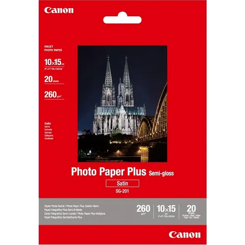 Canon SG-201 4R Semi Glossy Photo Paper (20 sheets)