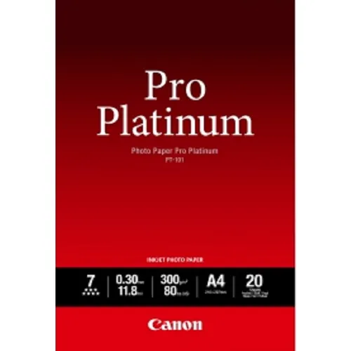 Canon PT-101 A4 Photo Paper Pro Platinum (20 sheets)