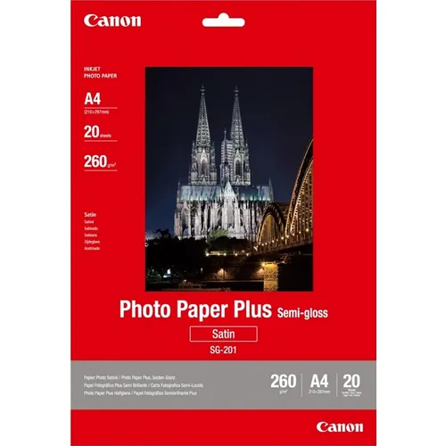 Canon SG-201 A4 Semi Glossy Photo Paper (20 sheets)