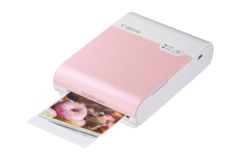 SELPHY SQUARE QX10 + XS20L SELPHY SQUARE PAPER (PINK)