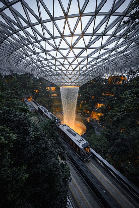 Singapore Urban Landscape on Premium Canvas Print (Urban_02)