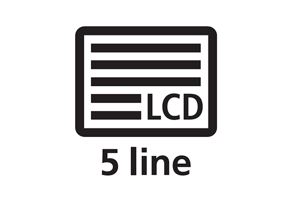 5 Line LCD Display